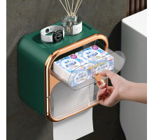 Тримач для туалетного паперу Toilet Paper Holder GREEN Стильний і практичний аксесуар для ванної кімнати
