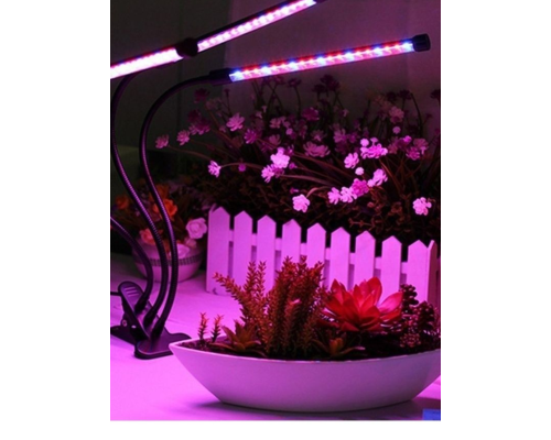Ультрафиолетовая лампа для растений j22wl-03 LED LIGHT Полный спектр 3 головы LED Ультрафиолетовая лампа для растений j22wl-03 LED LIGHT Полный спектр 3 головы LED