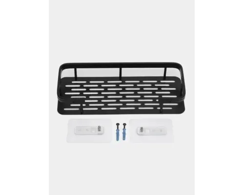 Подвесная металлическая полка для ванной комнаты Bathroom shelf Органайзер в ванную До 10 кг Подвесная металлическая полка для ванной комнаты Bathroom shelf Органайзер в ванную До 10 кг