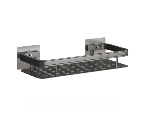 Подвесная металлическая полка для ванной комнаты Bathroom shelf Органайзер в ванную До 10 кг Подвесная металлическая полка для ванной комнаты Bathroom shelf Органайзер в ванную До 10 кг