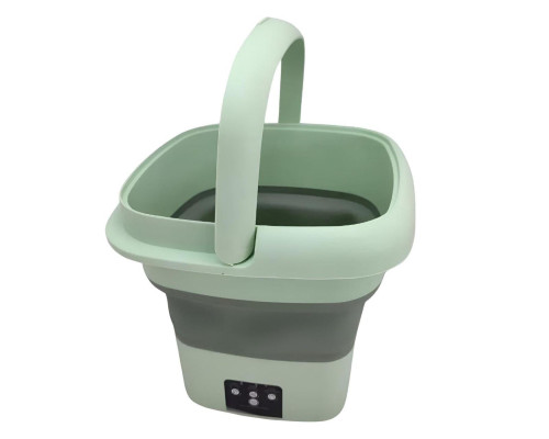 Портативная стиральная машина Mini Folding Washing Machine 6л. (мини стиралка) Зеленый Портативная стиральная машина Mini Folding Washing Machine 6л. (мини стиралка) Зеленый