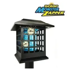 Винищувач комарів із сонячною панеллю Solar Monster Zapper
