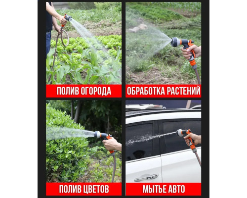 Акумуляторна помпа для води з 2 акумуляторами, розпилювачем і шлангом 5 м Pump-01