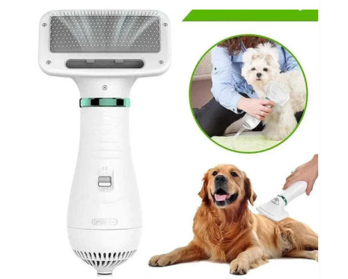 Фен-гребінець для шерсті Pet Grooming Dryer WN-10