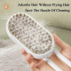 Щітка-масажер-спрей парова Pet Spray Massage Brush 3в1 для вичісування собак і кішок Біла