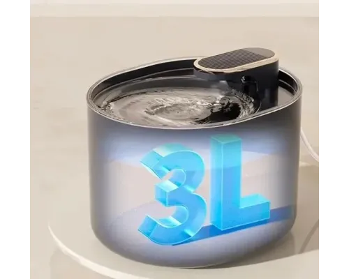 Автоматичний поїльник для котів і собак безшумний 3 л USB W32