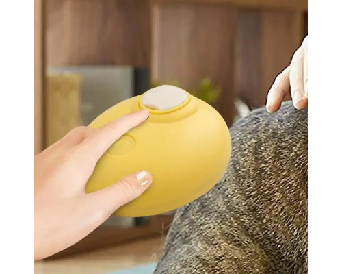 Щітка масажна для догляду за шерстю тварин 4 в 1 ПАРОВА Pet comb