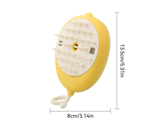 Щітка масажна для догляду за шерстю тварин 4 в 1 ПАРОВА Pet comb