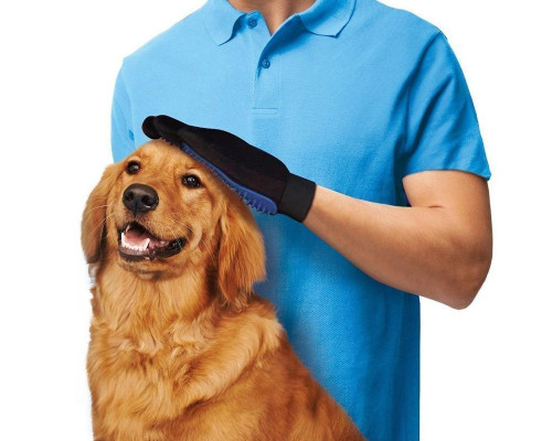 Рукавичка для вичісування шерсті True Touch, Тру Тач, Pet Glove