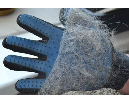 Рукавичка для вичісування шерсті True Touch, Тру Тач, Pet Glove
