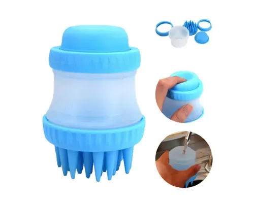 Щітка масажна для тварин Cleaning Device The Gentle Dog Washer
