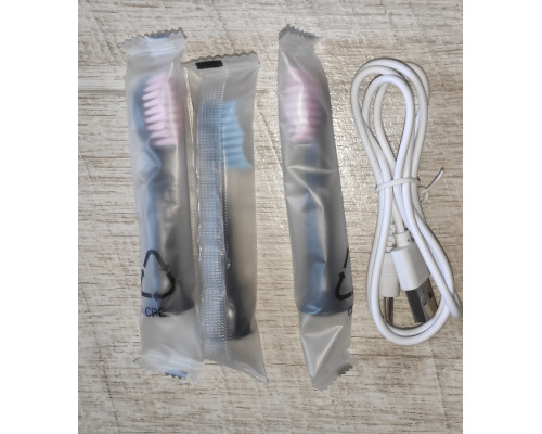 Электрическая зубная щётка с аккумулятором Shuke SK-601 новая черная