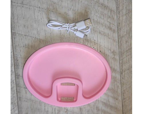 Косметическое зеркало с подсветкой LED Mirror XW-085 16 Led розовое