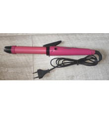 Распродажа Плойка щипцы для волос 2 in 1 Nova NHC-1818SC розовая