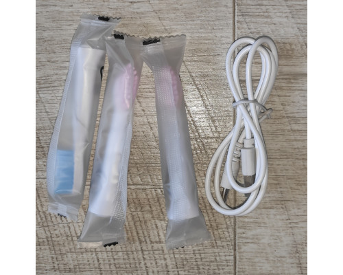 Электрическая зубная щётка с аккумулятором Shuke SK-601 новая белая