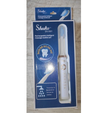 Электрическая зубная щётка с аккумулятором Shuke SK-601 новая белая