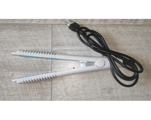 Распродажа Щипцы утюжок для волос Nova JC-5298 белые