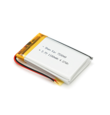 Літій-полімерний акумулятор 7*30*48mm (Li-ion 3.7В 1100мА·год)