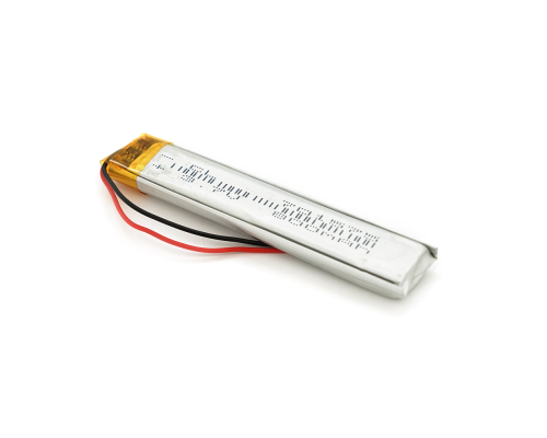 Літій-полімерний акумулятор 7*15*75mm (Li-ion 3.7В 800мА·год) Літій-полімерний акумулятор 7*15*75mm (Li-ion 3.7В 800мА·год)