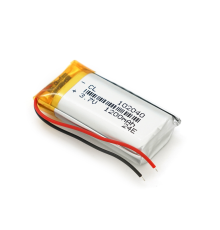 Літій-полімерний акумулятор 10*20*40mm (Li-ion 3.7В 1200мА·год)