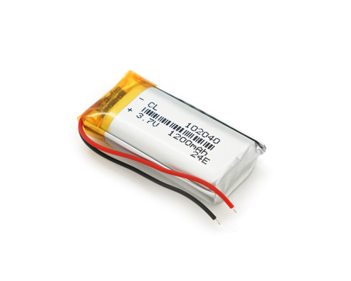 Літій-полімерний акумулятор 10*20*40mm (Li-ion 3.7В 1200мА·год)