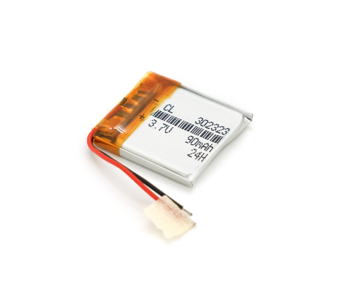Літій-полімерний акумулятор 3*23*23mm (Li-ion 3.7В 90мА·год) Літій-полімерний акумулятор 3*23*23mm (Li-ion 3.7В 90мА·год)