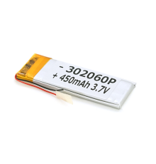 Літій-полімерний акумулятор 3*20*60mm (Li-ion 3.7В 450мА·год)