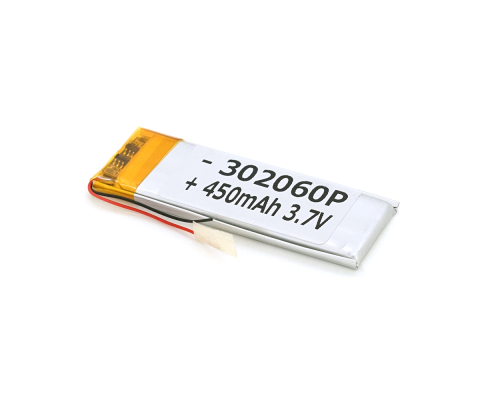 Літій-полімерний акумулятор 3*20*60mm (Li-ion 3.7В 450мА·год)