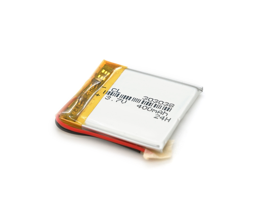 Літій-полімерний акумулятор 3*30*38mm (Li-ion 3.7В 400мА·ч) Літій-полімерний акумулятор 3*30*38mm (Li-ion 3.7В 400мА·ч)