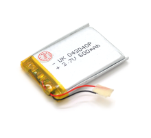Літій-полімерний акумулятор 4*30*40mm (Li-ion 3.7В 600мА·ч) Літій-полімерний акумулятор 4*30*40mm (Li-ion 3.7В 600мА·ч)