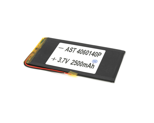 Літій-полімерний акумулятор 4*60*140mm (Li-ion 3.7В 2500мА·год)