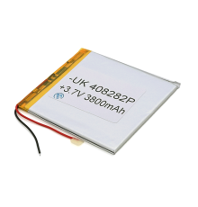 Літій-полімерний акумулятор 4*82*82mm (Li-ion 3.7В 3800мА·год)