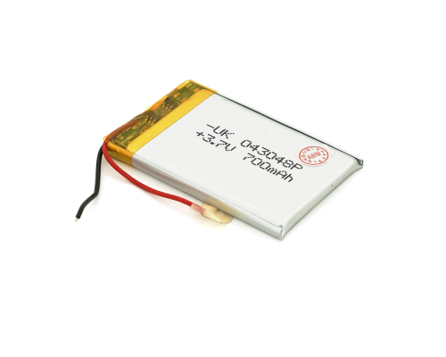 Літій-полімерний акумулятор 4*30*48mm (Li-ion 3.7В 700мА·год)