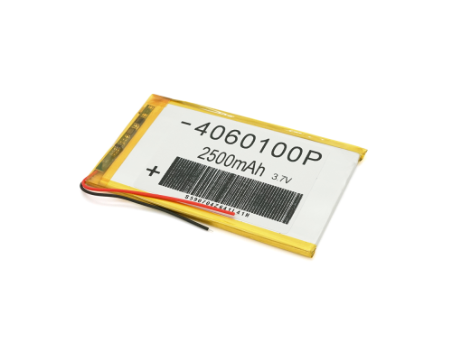 Літій-полімерний акумулятор 4*60*100mm (Li-ion 3.7В 2500мА·год)