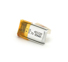 Літій-полімерний акумулятор 4*12*20mm (Li-ion 3.7В 80мА·год)