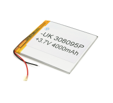 Літій-полімерний акумулятор 4*80*95mm (Li-ion 3.7В 4000мА·год)