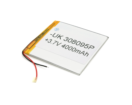 Літій-полімерний акумулятор 4*80*95mm (Li-ion 3.7В 4000мА·год)