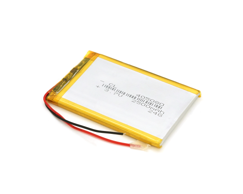 Літій-полімерний акумулятор 4*50*80mm (Li-ion 3.7В 2500мА·год) Літій-полімерний акумулятор 4*50*80mm (Li-ion 3.7В 2500мА·год)