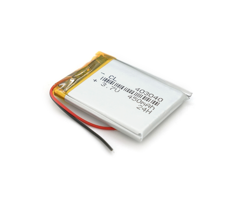 Літій-полімерний акумулятор 4*30*40mm (Li-ion 3.7В 450мА·ч)
