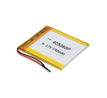 Літій-полімерний акумулятор 4*50*60mm (Li-ion 3.7В 1700мА·год) Літій-полімерний акумулятор 4*50*60mm (Li-ion 3.7В 1700мА·год)