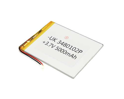Літій-полімерний акумулятор 4*80*102mm 3,7V (Li-ion 3.7В 5000мА·год)