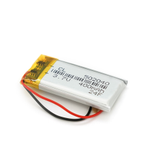 Літій-полімерний акумулятор 5*20*40mm (Li-ion 3.7В 400мА·год)