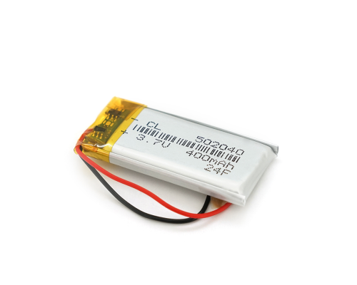 Літій-полімерний акумулятор 5*20*40mm (Li-ion 3.7В 400мА·год) Літій-полімерний акумулятор 5*20*40mm (Li-ion 3.7В 400мА·год)