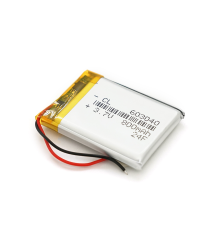 Літій-полімерний акумулятор 6 * 30 * 40mm (Li-ion 3.7В 800мА · год)