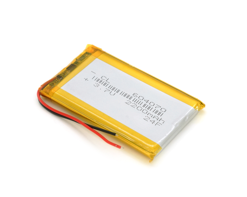 Літій-полімерний акумулятор 6*40*70mm (Li-ion 3.7В 2200мА·год)