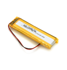 Літій-полімерний акумулятор 6.5*22*72mm (Li-ion 3.7В 1200мА·год)