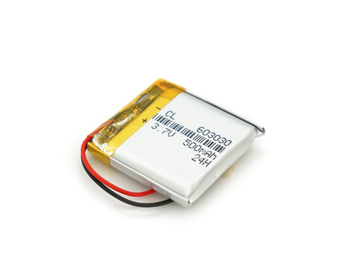 Літій-полімерний акумулятор 6*30*30mm (Li-ion 3.7В 500мА·год)