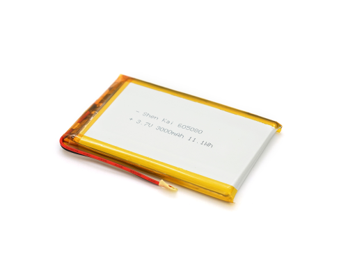 Літій-полімерний акумулятор 6*50*80mm (Li-ion 3.7В 3000мА·год)