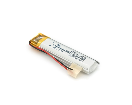 Літій-полімерний акумулятор 6*12*48mm (Li-ion 3.7В 280мА·год)