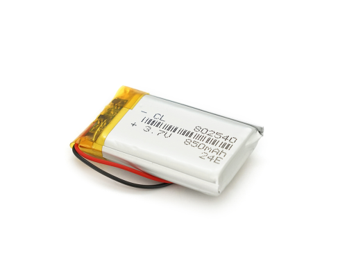 Літій-полімерний акумулятор 8*25*40mm (Li-ion 3.7В 850мА·год)